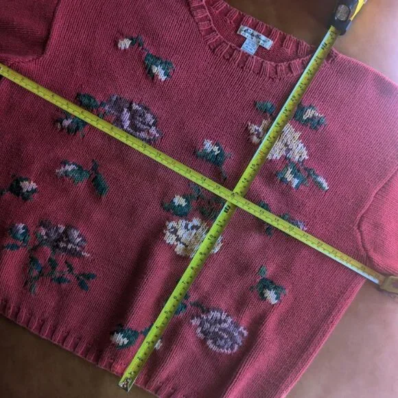 EDDIE BAUER - Sweater - Cotton - VTG - XL - Picture 7 of 10